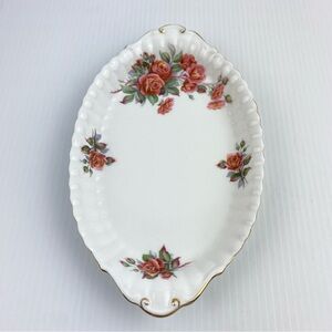 Royal Albert Centennial Rose Serving Dish Bone China Tray